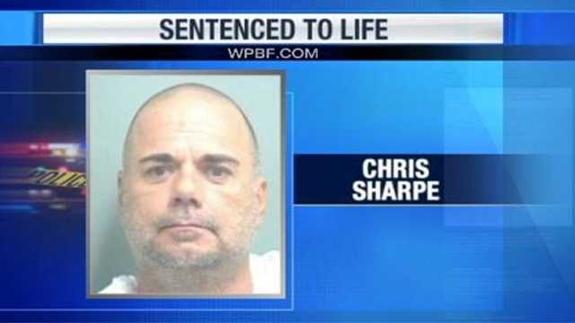 Christopher Sharpe lived inside his home with his girlfriend's decomposing body for more than two weeks after he killed her in 2009.