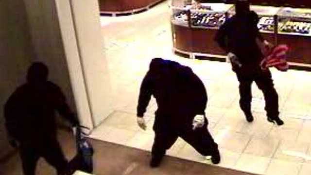 Three men armed with sledgehammers robbed the Saks Fifth Avenue at the Town Center at Boca Raton.