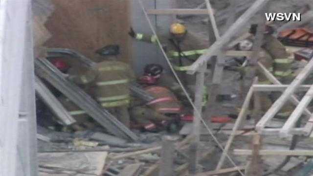 Third Person Dies After Parking Garage Collapses At Miami Dade College