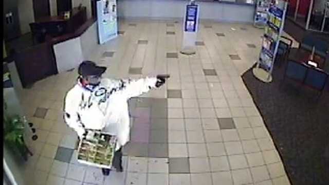 This man was one of two people who robbed the Banco Popular in Sunrise on Saturday morning.