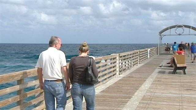 Fishermen and business owners alike are glad the Lake Worth Pier has reopened.
