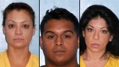 Marisol Terrazas, Antonio Medina and Virginia Terrazas all face charges in connection with a brawl that broke out at a concert in Okeechobee County.