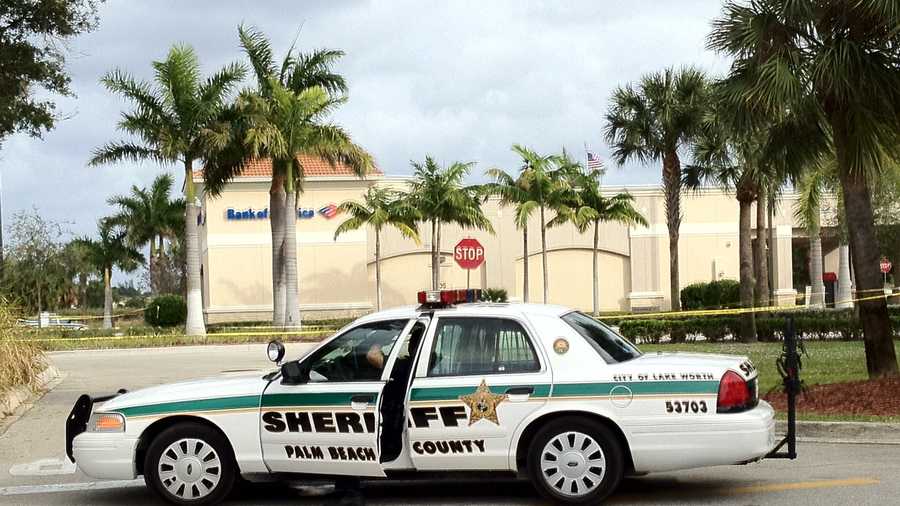 Deputies are investigating a robbery at the Bank of America branch in Lake Park.