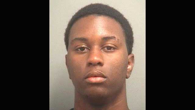 Kenneth Blevin and his teen brother are accused of committing armed robberies in Delray Beach using a replica handgun.