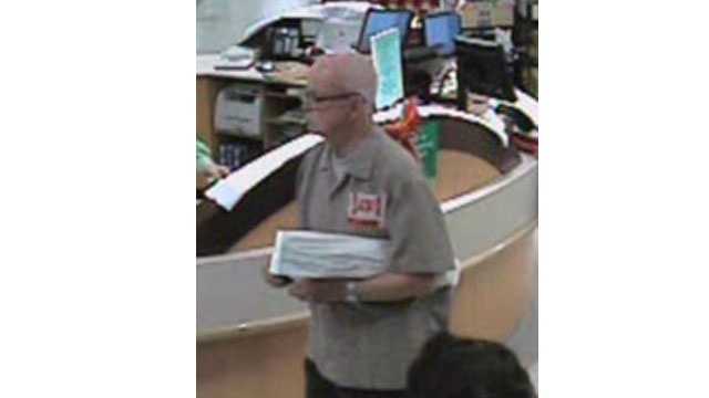 Police say this man stole an eyeglass case containing $500 in cash from a Publix in Port St. Lucie.