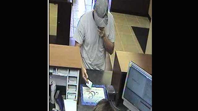 Police say this man robbed the Chase branch in Palm Beach Gardens.