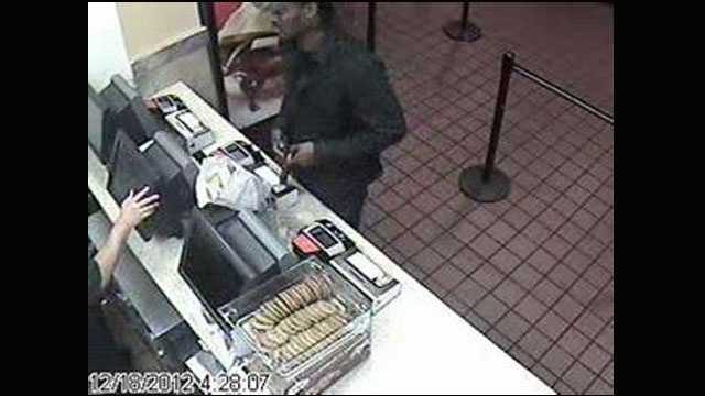 Deputies are trying to identify this man who robbed a McDonald's in Wellington.