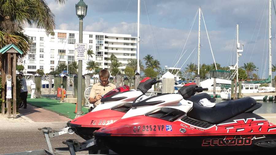 A teenager was taken to St. Mary's Medical Center after a Sea Doo accident.