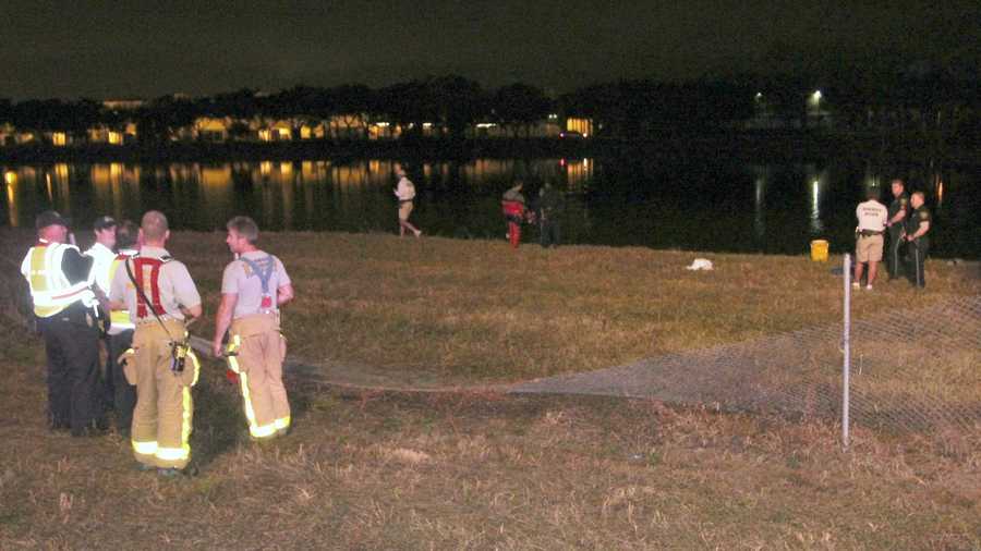 Three people were killed after a sport utility vehicle crashed on Interstate 95 and landed in a lake in Deerfield Beach.