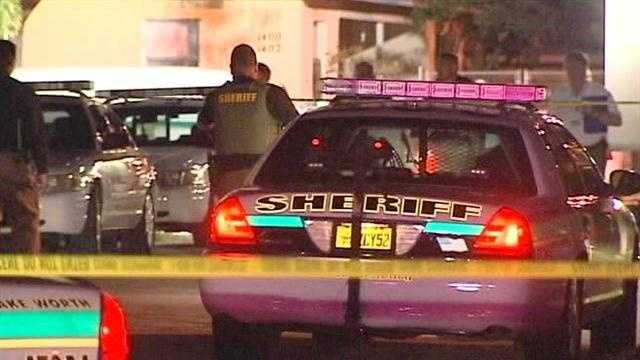 Palm Beach County Sheriff Ric Bradshaw says his deputies were forced to shoot and kill a knife wielding woman who was threatening to kill her boyfriend.