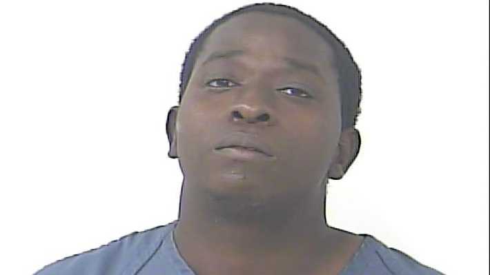 Police say Jonathan Calixte clogged a bathroom toilet while he was living inside another man's Port St. Lucie home.