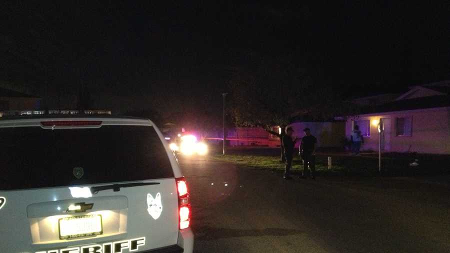 Two people were shot Wednesday night in Mangonia Park.