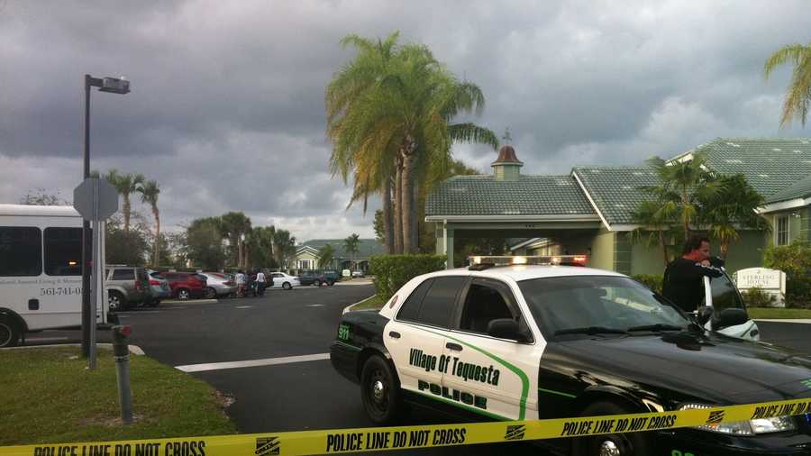 A man and woman were found shot to death at a Tequesta nursing home.