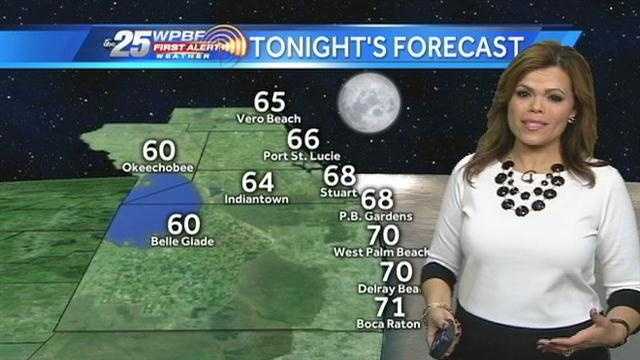 Felicia says pockets of the WPBF 25 News viewing area will be dealing with on-and-off showers throughout the day.