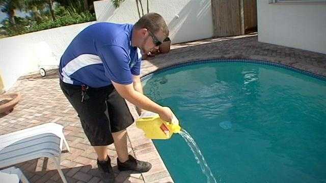 They glisten, cool and give the kids a place to burn off energy, but some think pools can damage your skin and have a cancer risk. That's why a local company has an alternative to pool treatment.