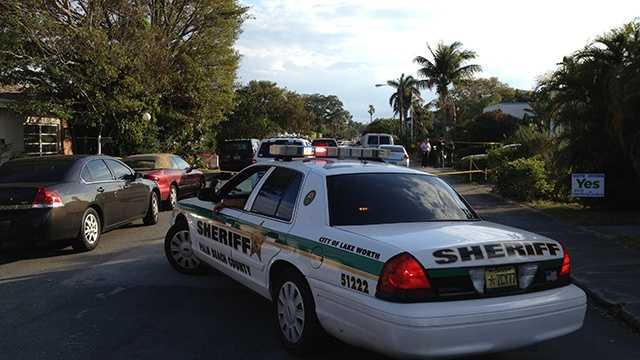 Police were investigating what they're calling a murder-suicide in Lake Worth late Wednesday afternoon. (Photo: Ari Hait/WPBF)