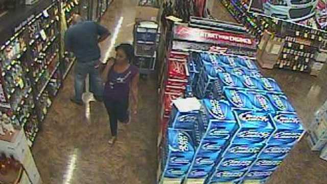 Deputies are trying to identify this woman who stole several bottles of liquor from Total Wine in Wellington.
