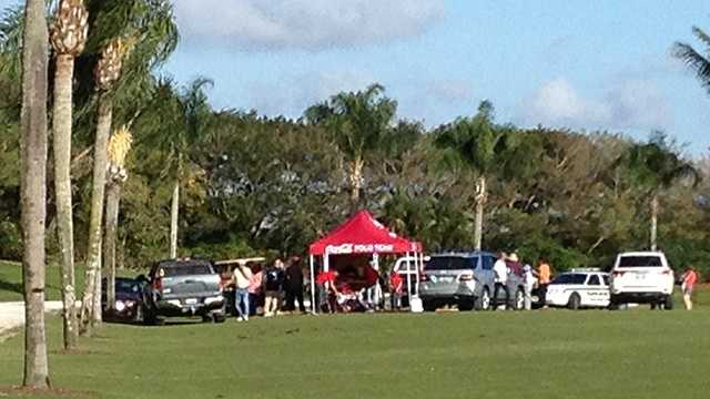 A friend of a man who plays polo for Coca-Cola was kicked by a horse. (Photo: Ari Hait/WPBF)