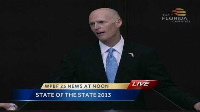 Gov Rick Scott sums up his last two years in office, saying Its working.
