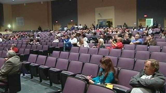Emotions ran high at Fort Pierce Central High School Thursday night as parents, teachers and students begged the school board to reconsider proposed budget cuts.