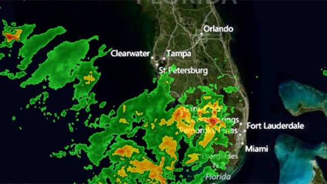 First Alert Weather: Heavy rain moving through area