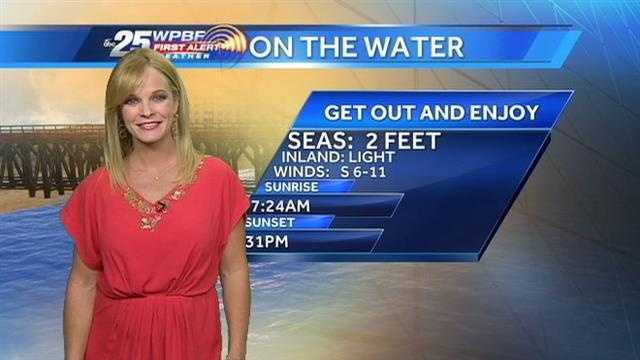 Sandra says some wet weather is possible around town Tuesday.