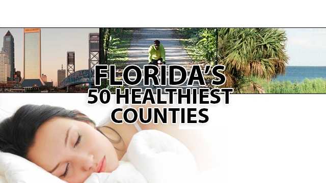 Which Florida counties are home to the healthiest residents? A new list, based on diet, exercise and access to health care, was just released by countyheathrankings.org. Take a look a the top 50.