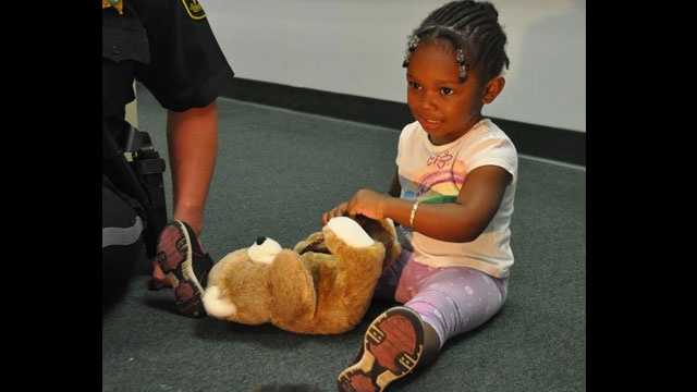 This toddler was found alone in a Pompano Beach neighborhood.