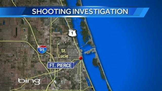 Three people were taken to the hospital after being shot Saturday in Fort Pierce.