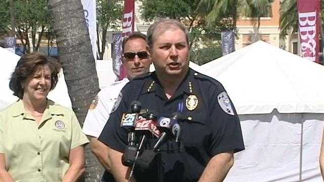West Palm Beach Police Chief Vince Demasi says there are measures in place to keep everyone safe during the Mercedes-Benz Corporate Run.