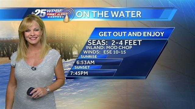 Sandra says a warm and seasonable day is on tap around town Thursday.