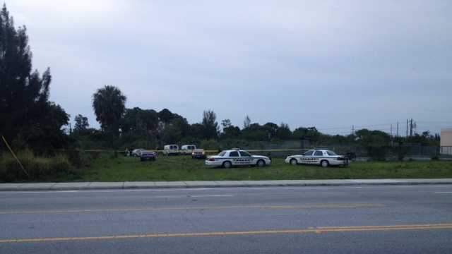 Authorities with the Palm Beach Sheriff’s Office said the body of a black male in his late teens or early 20s was found Sunday in a wooded area near 5710 Haverhill Road.