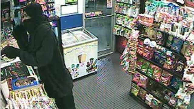 Deputies are trying to identify this man who robbed a Chevron gas station on Military Trail in West Palm Beach.