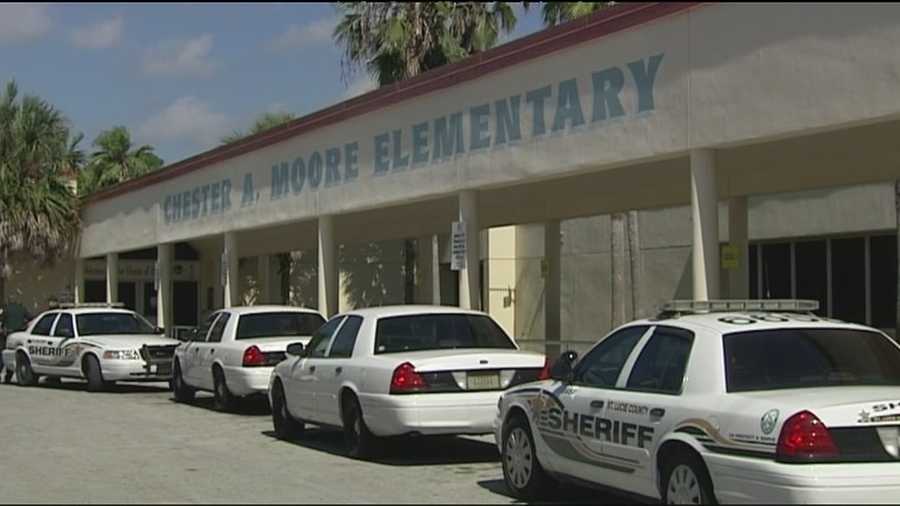 A fifth-grade student at Chester A. Moore Elementary School is arrested after deputies say he brought a rusted gun to school and showed it to another student.