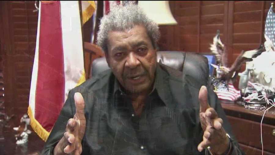 Boxing promoter Don King wants the Miami Dolphins to use his property in Mangonia Park as the team's new home.