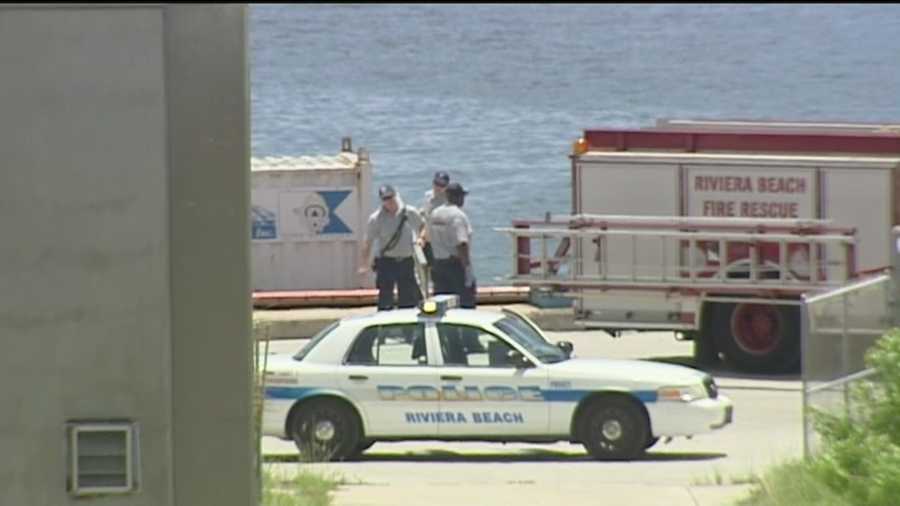 A maintenance supervisor at the Port of Palm Beach dies after he enters a manhole on a barge and never resurfaces.