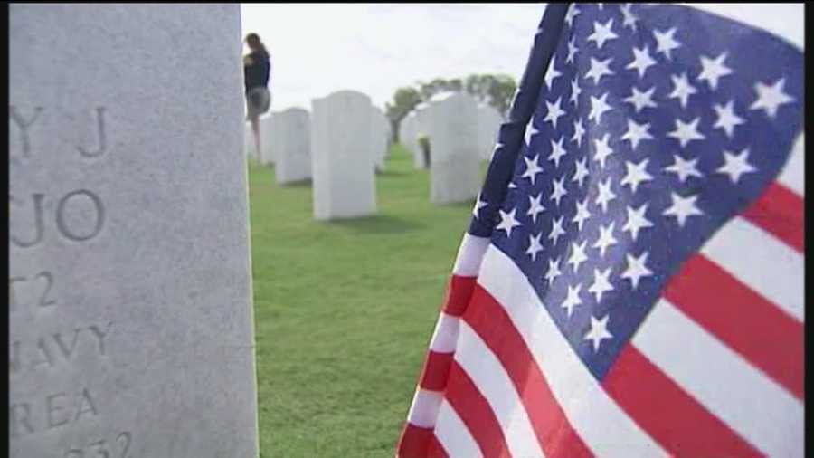 Those who made the ultimate sacrifice were honored in a Memorial Day service at the South Florida National Cemetery in Lake Worth.