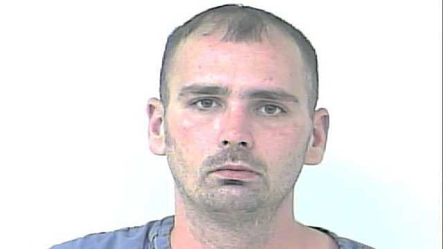 Dustin Grigsby is accused of robbing an Advance Auto Parts store in Port St. Lucie.