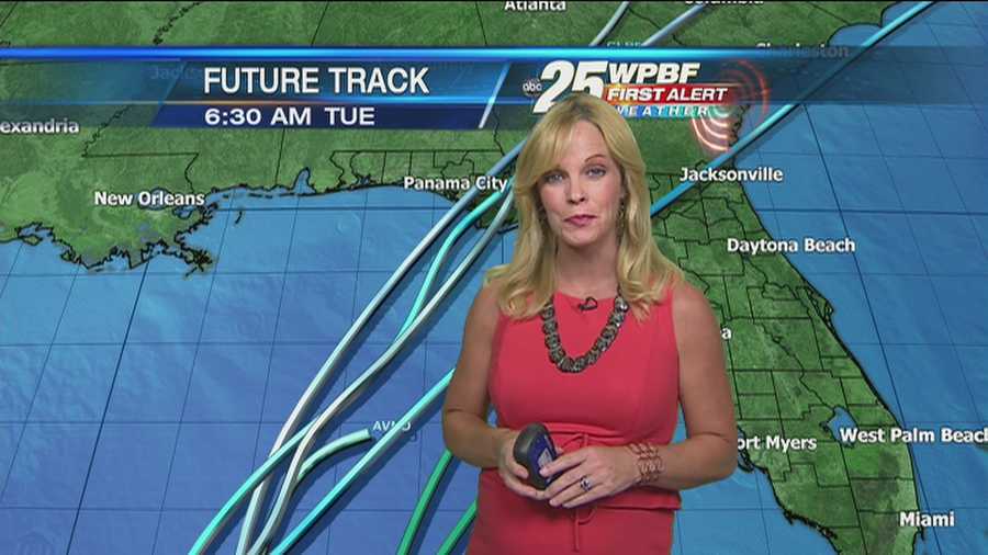 Sandra says the system that's brewing in the Gulf of Mexico could bring heavy rains to the area by the end of the week. Until then, guess what you can expect? You got it: heavy rains.