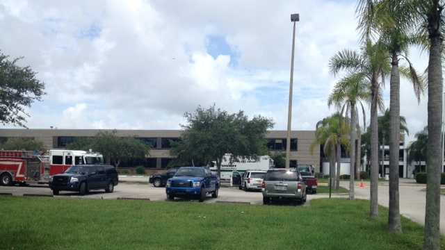 The bomb squad was called to Dwyer High School.