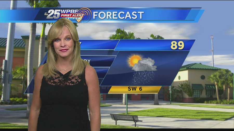 Sandra says Thursday will be pretty much a repeat of what we've seen all week -- hot and humid conditions with a chance for afternoon showers and storms.