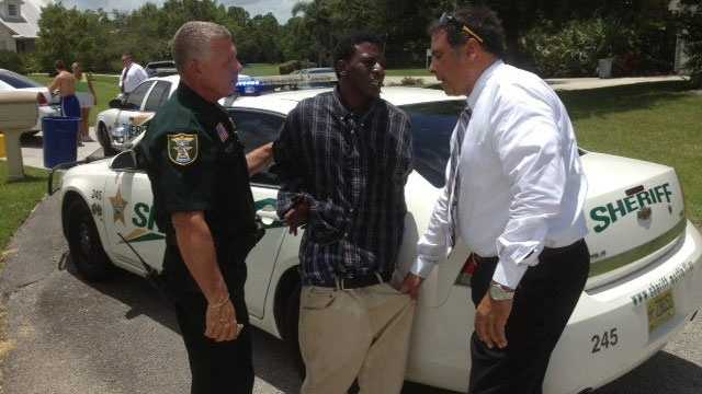 Martin County Sheriff's Office deputies arrest this burglary suspect in Palm City.