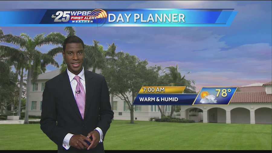 Justin says more wet weather is expected in the area Friday.
