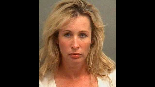 Kimberly Kiernan is accused of throwing a party for minors and locking her young son in a bathroom.