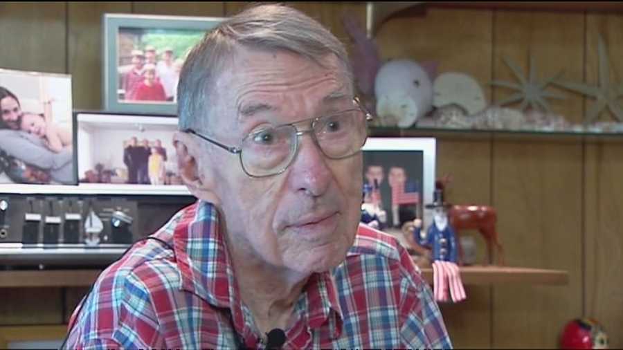 Frank Eaton, who served in the Navy during World War II, will celebrate his 90th birthday on the Fourth of July.