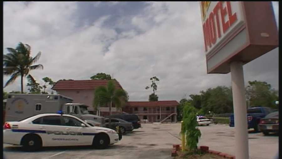 There were some tense moments in Greenacres on Friday when a suspicious item was found at Paul's Motel.
