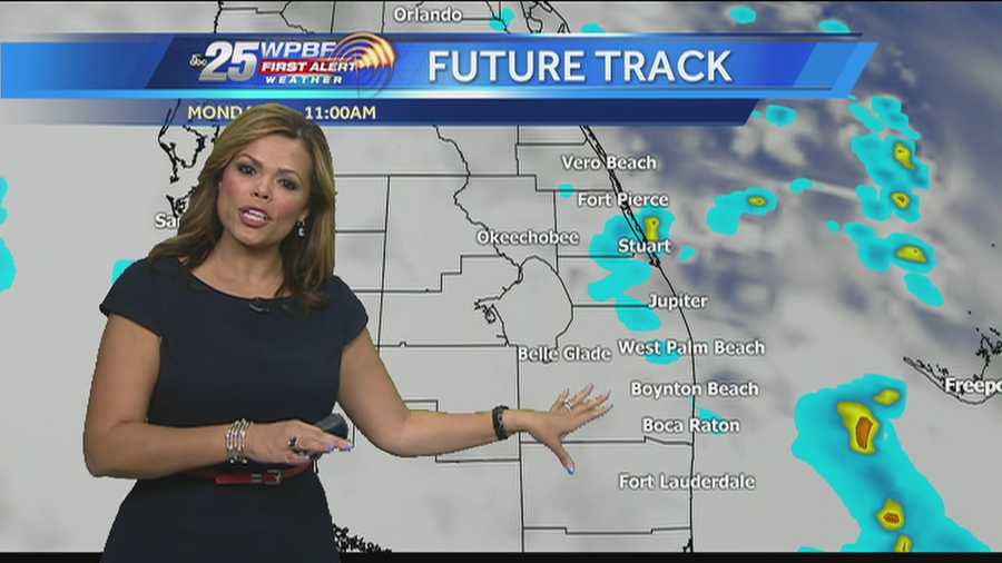 More wet weather is possible around town Monday