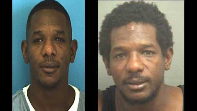 Melvin Horne (left, pictured in 1996) served 17 years in prison for second-degree murder. Horne (right, in 2013) was arrested less than a year later in connection with a violent kidnapping in West Palm Beach.