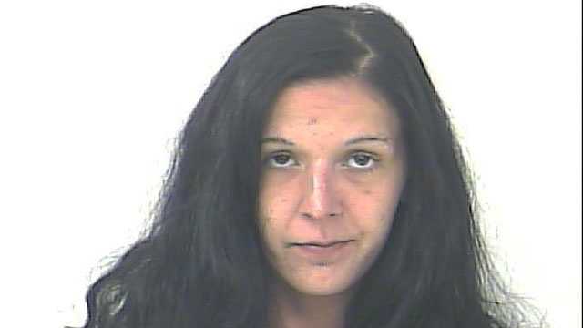 Melissa Terpos is accused of stealing prescription drugs from the CVS pharmacy where she worked in Port St. Lucie.