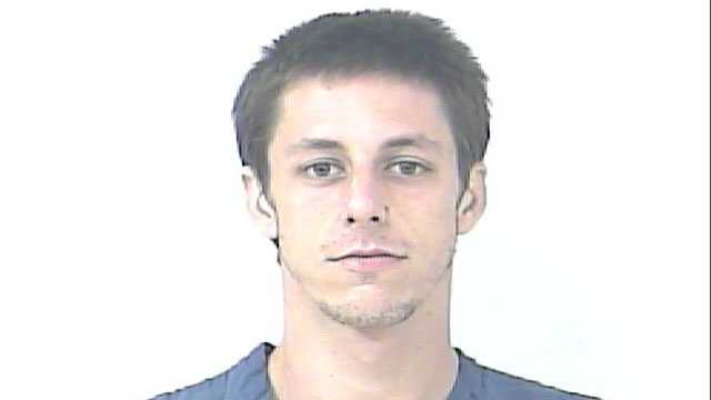 Thomas Pychewicz is accused of trying to steal storm shutters from an abandoned home in Port St. Lucie.